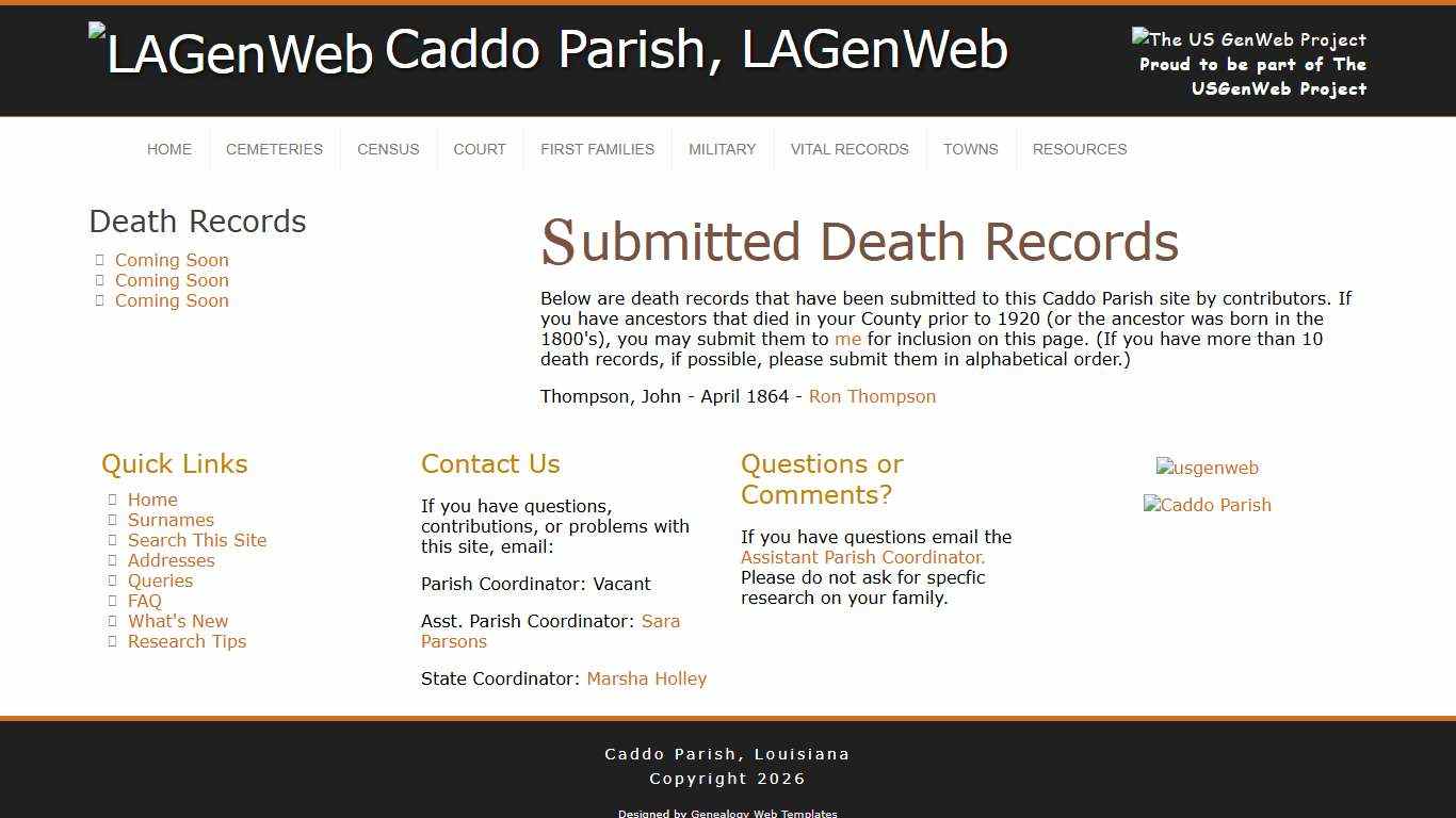 Death Records